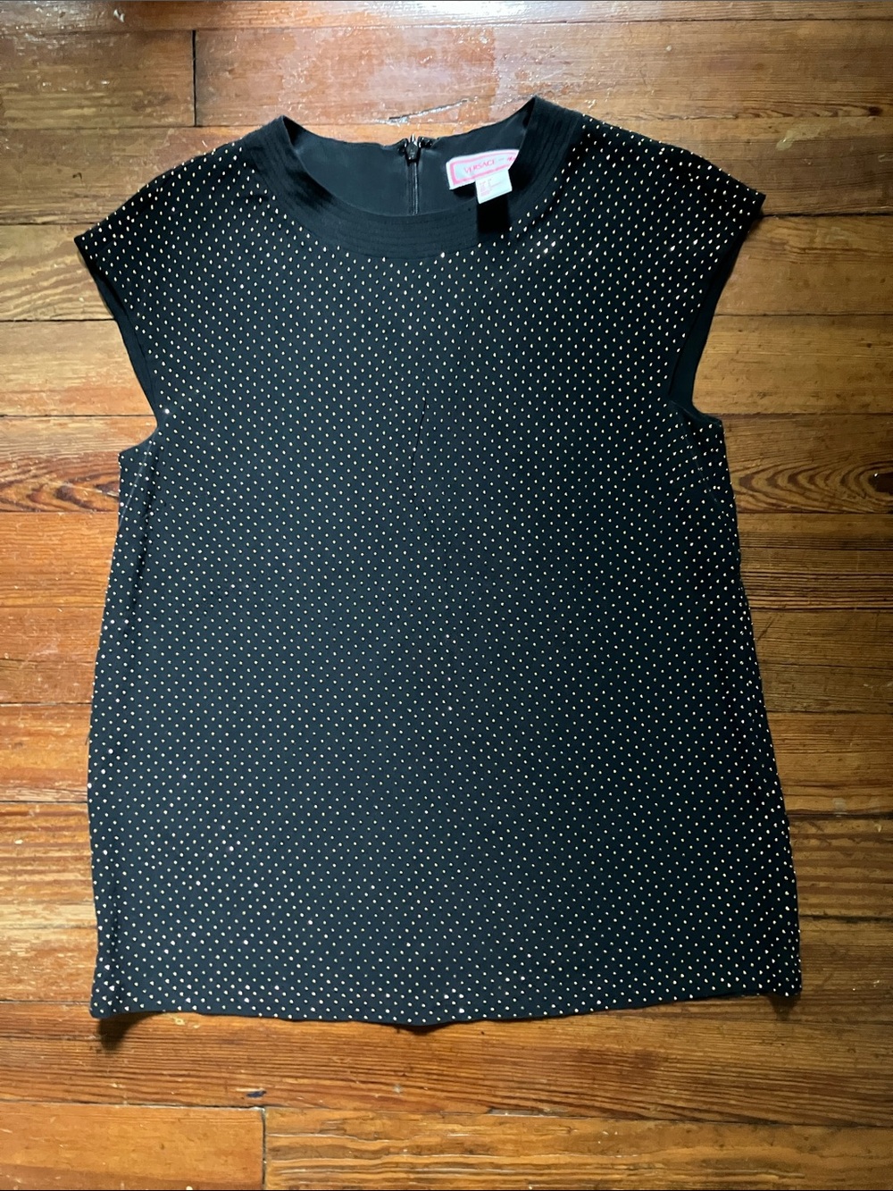 Versace for H&M Silk Studded Top